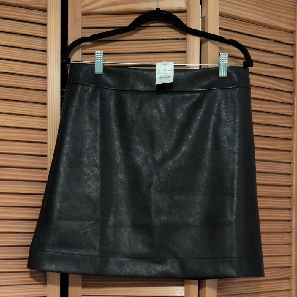 J. Crew Black A-Line Skirt
